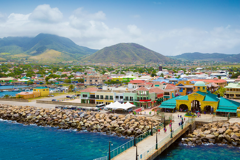 Historic town in St. Kitts